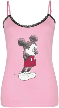 "Minnie Mouse" Top Light Pink By Mickey Mouse