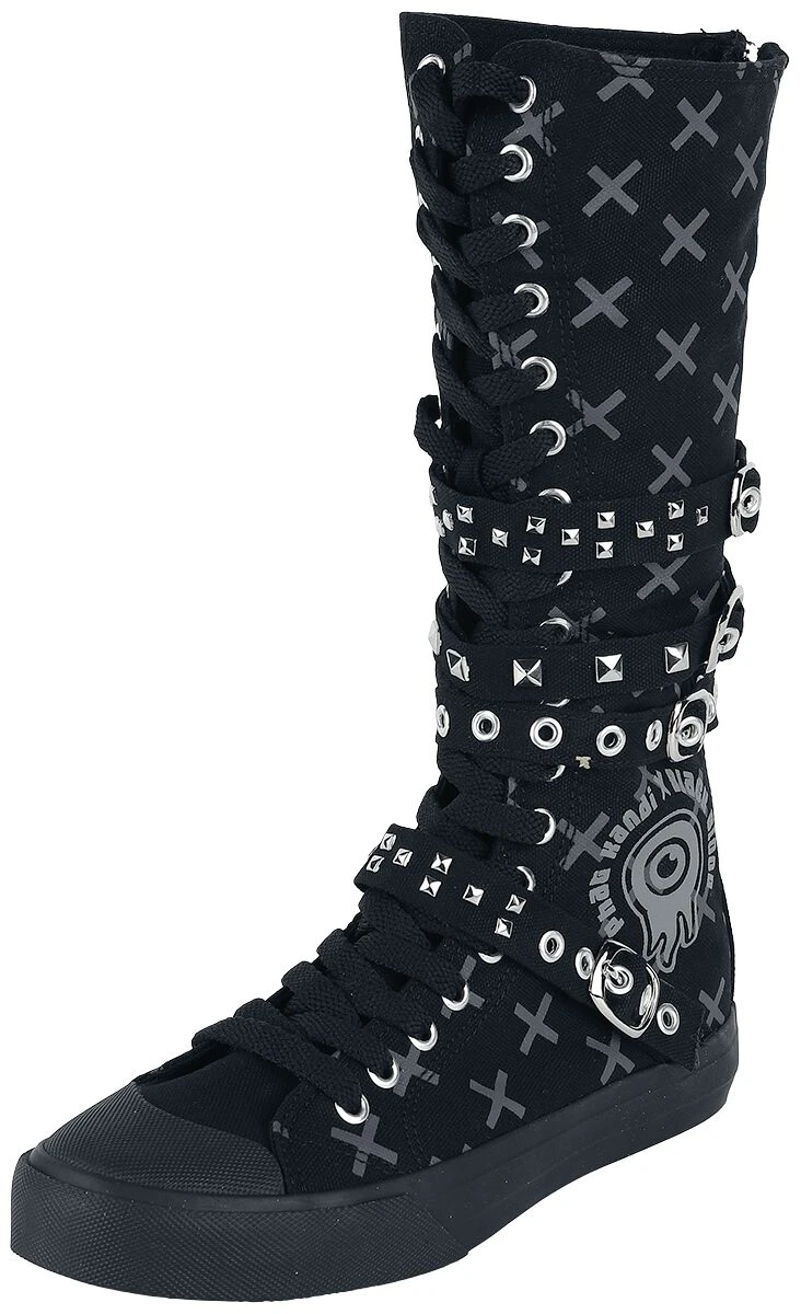 "Phat Kandi X Black Blood By Gothicana Trainers" Sneakers High Black By Black Blood By Gothicana