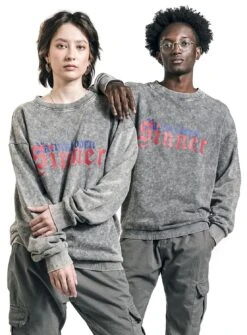 "EMP Special Collection X Urban Classics Unisex Jumper" Sweatshirt Grey By EMP Special Collection