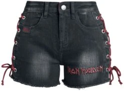 "EMP Signature Collection" Hot Pants Black By Iron Maiden