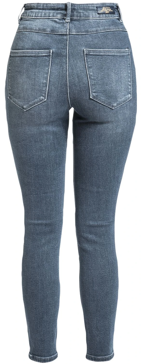 "Mila HW" Jeans Blue-black By Only - Image 2