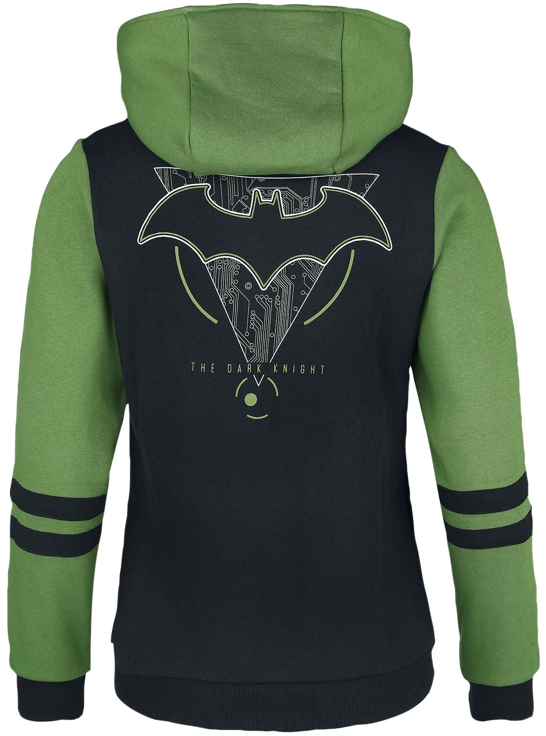 "Tech" Hooded Zip Black-green By Batman - Image 2
