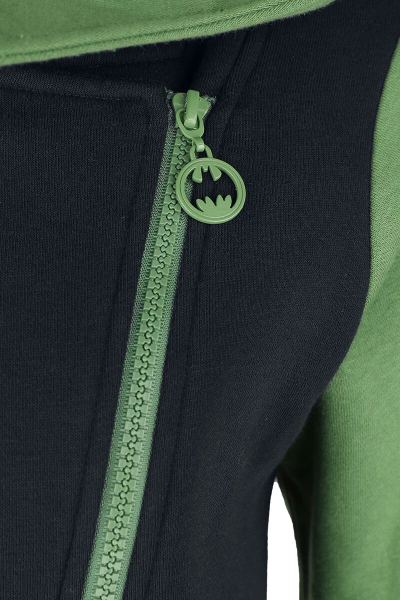 "Tech" Hooded Zip Black-green By Batman - Image 4