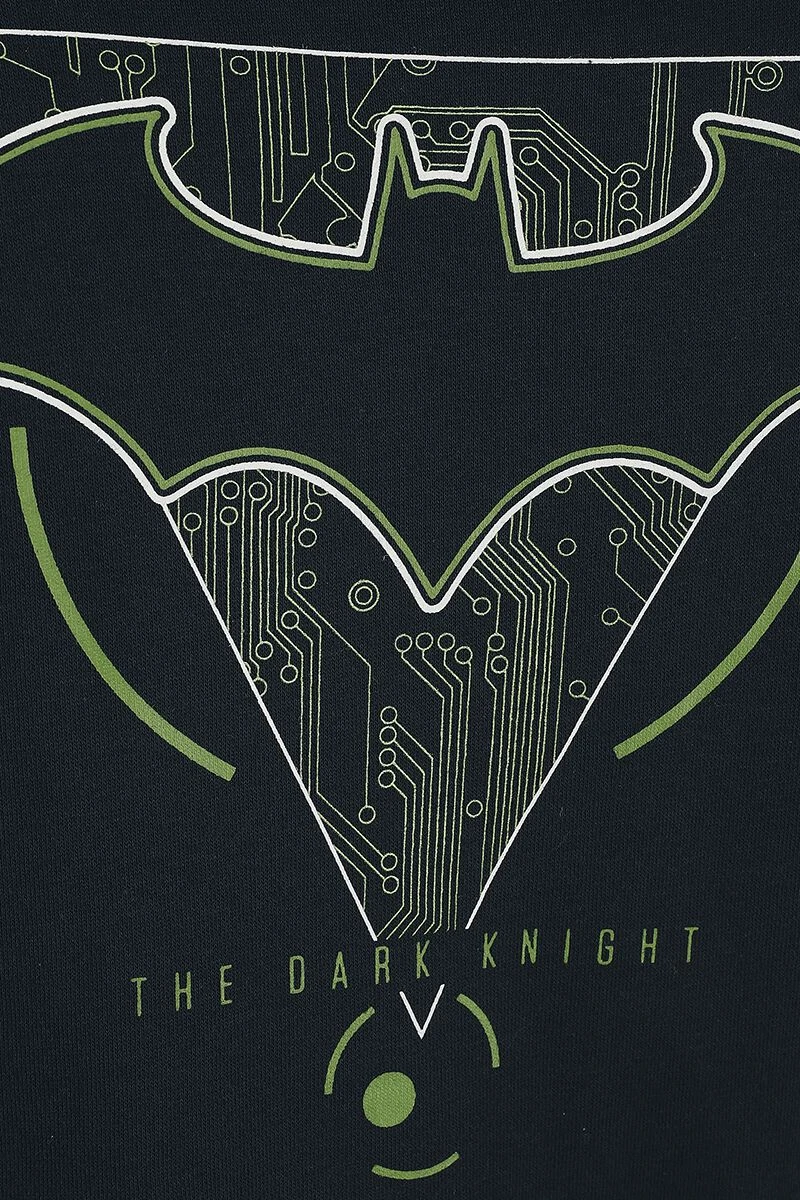 "Tech" Hooded Zip Black-green By Batman - Image 8