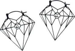 "Diamant" Earring Black By Rammstein
