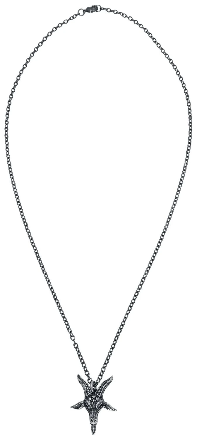 "Templar's Bane Pendant" Necklace Silver-coloured By Alchemy Gothic - Image 2