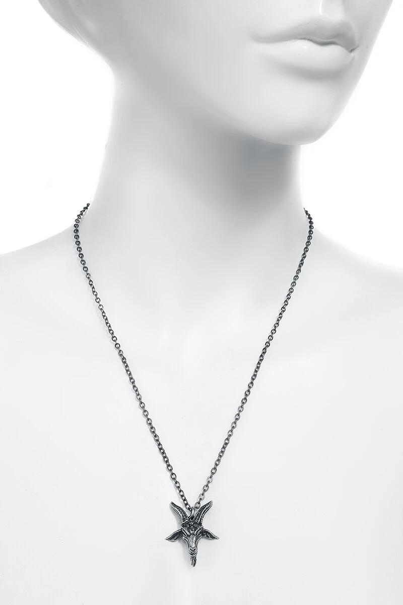 "Templar's Bane Pendant" Necklace Silver-coloured By Alchemy Gothic - Image 3