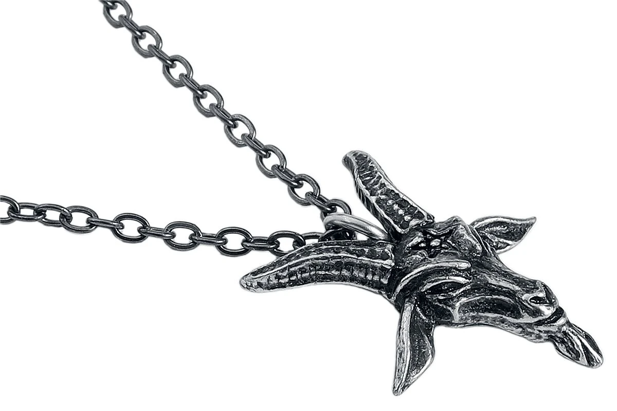 "Templar's Bane Pendant" Necklace Silver-coloured By Alchemy Gothic - Image 4