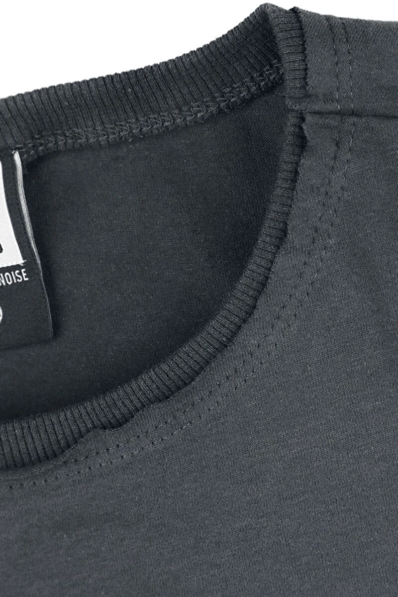 "Amplified Collection - Logo" Short Dress Charcoal By Metallica - Image 2