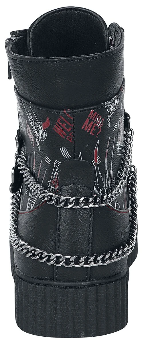 "Freddy" Creepers Black By A Nightmare On Elm Street - Image 2