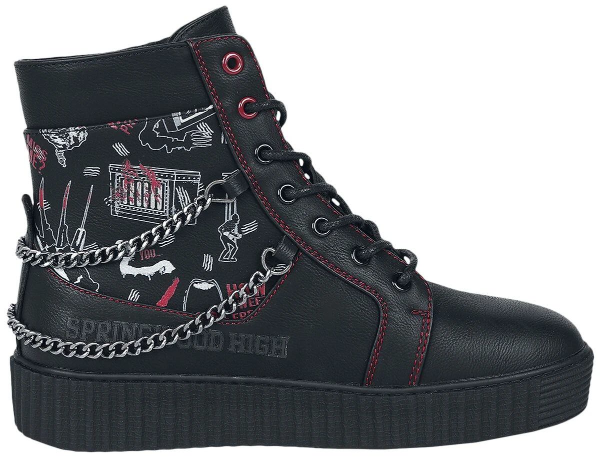 "Freddy" Creepers Black By A Nightmare On Elm Street - Image 3