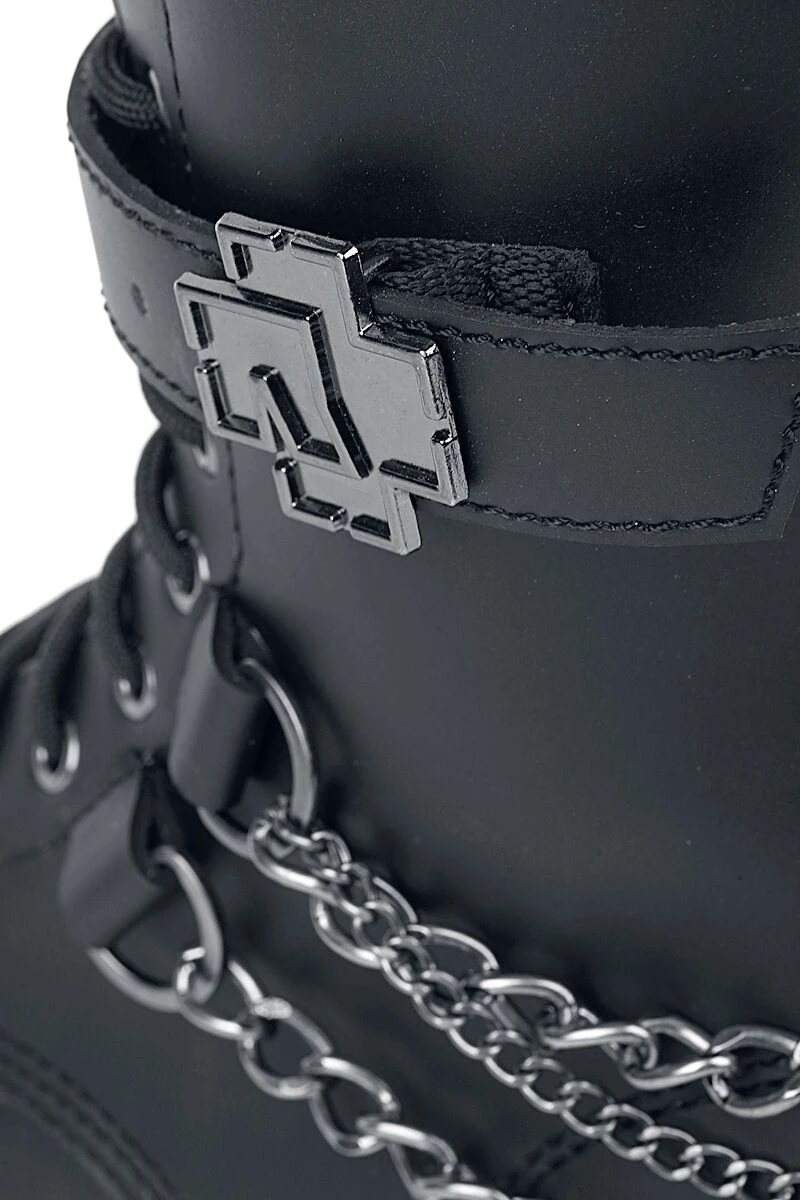 "Logo" Boot Black By Rammstein - Image 7