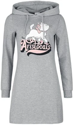 "Catwalk" Medium-length Dress Mottled Grey By Aristocats