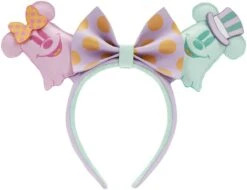 "Loungefly - Minnie And Micky (glow In The Dark)" Headband By Mickey Mouse