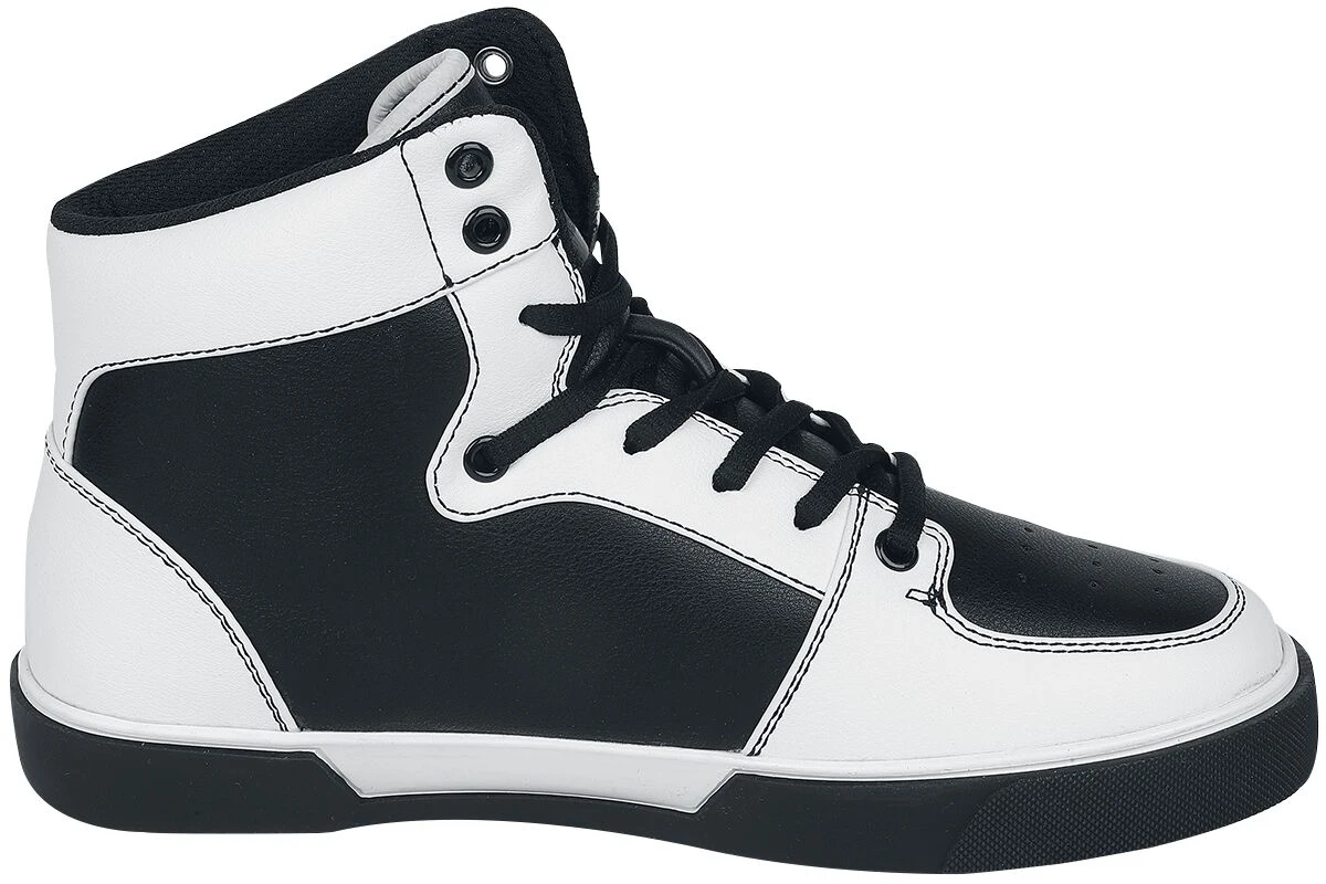 "High-cut Trainers" Sneakers High Black-white By RED By EMP - Image 3