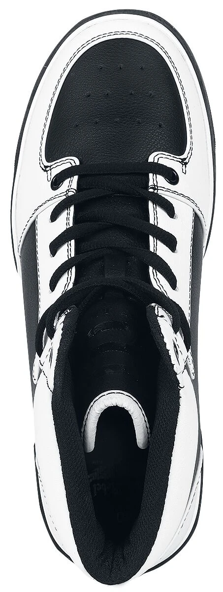 "High-cut Trainers" Sneakers High Black-white By RED By EMP - Image 5