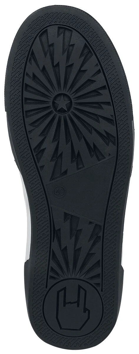 "High-cut Trainers" Sneakers High Black-white By RED By EMP - Image 6