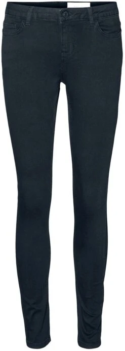 "NMALLIE LW SKINNY JEANS VI023BL NOOS" Jeans Black By Noisy May
