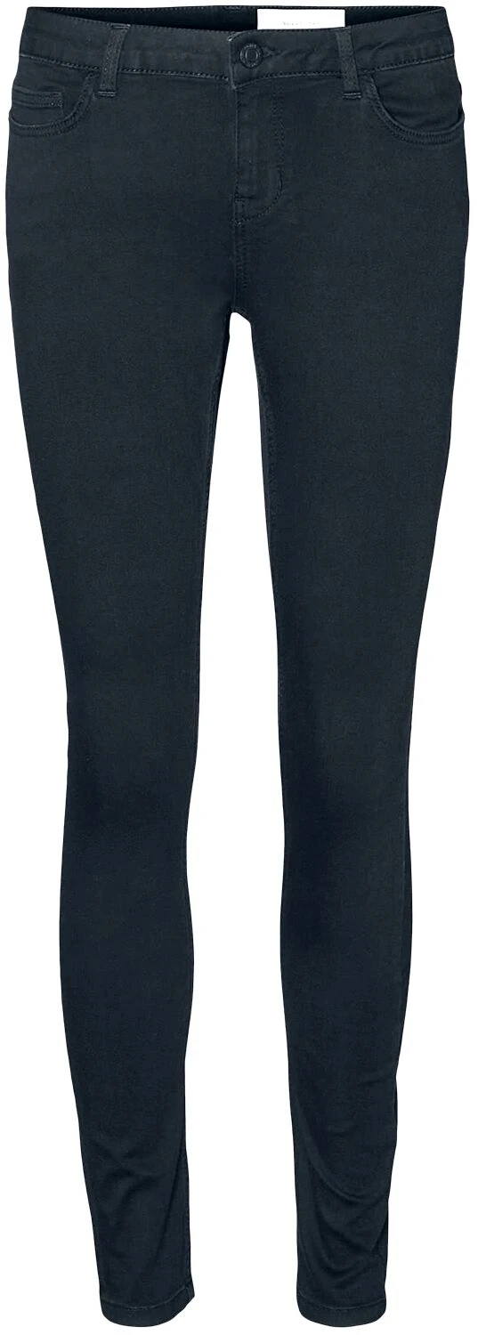 "NMALLIE LW SKINNY JEANS VI023BL NOOS" Jeans Black By Noisy May