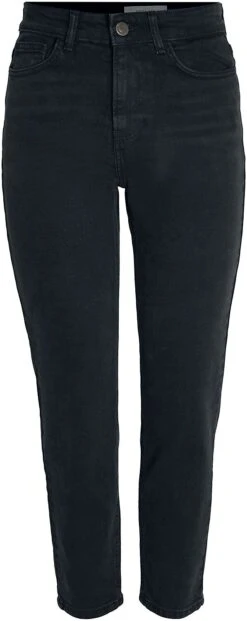 "NMMONI HW STRAIGHT ANK BLACK JEANS NOOS" Jeans Black By Noisy May