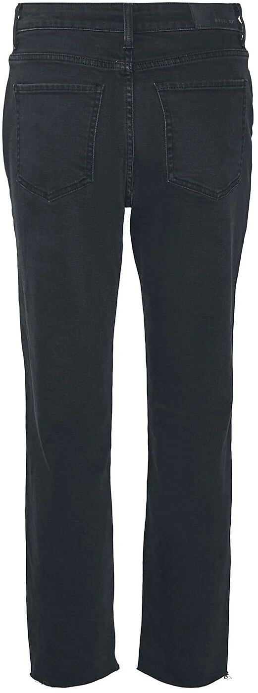 "NMMONI HW STRAIGHT ANK BLACK JEANS NOOS" Jeans Black By Noisy May - Image 2