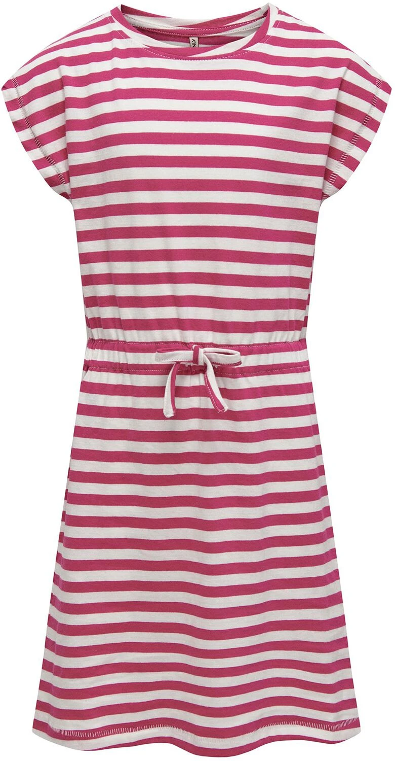 "May Striped Dress" Long Dress Pink-white By Kids ONLY