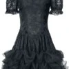 "Gothic Dress" Short Dress Black By Sinister Gothic