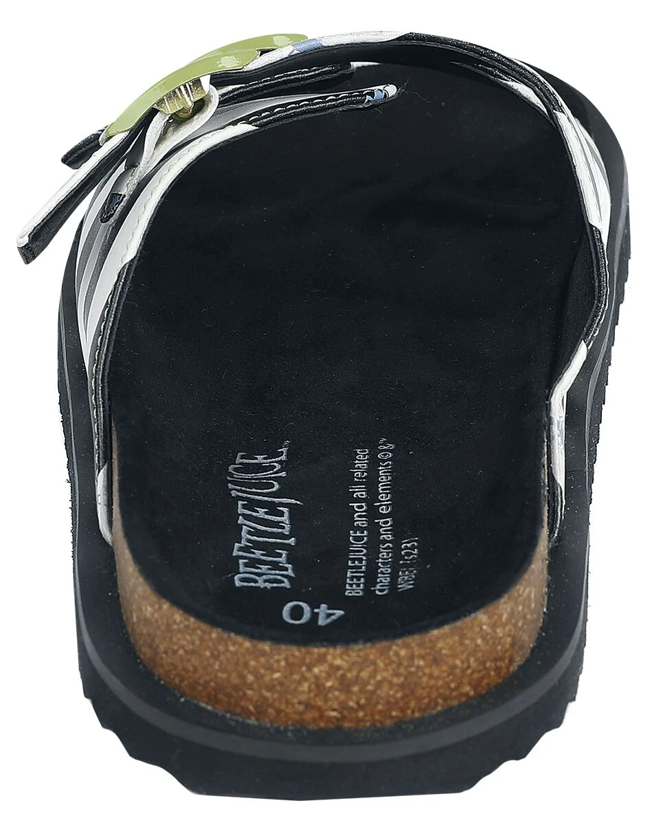"Beetle" Sandal Black-white By Beetlejuice - Image 2