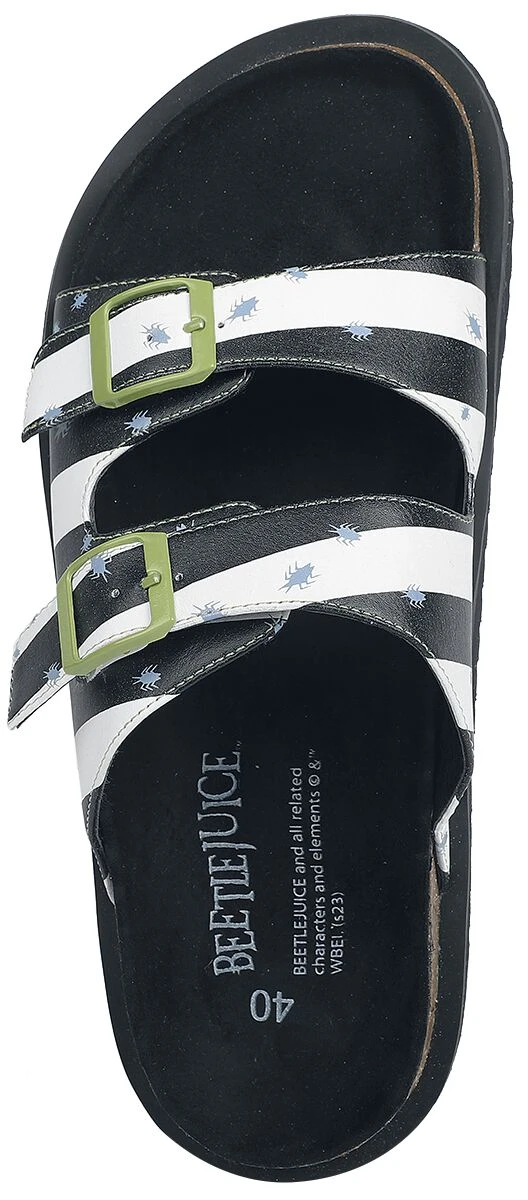 "Beetle" Sandal Black-white By Beetlejuice - Image 5