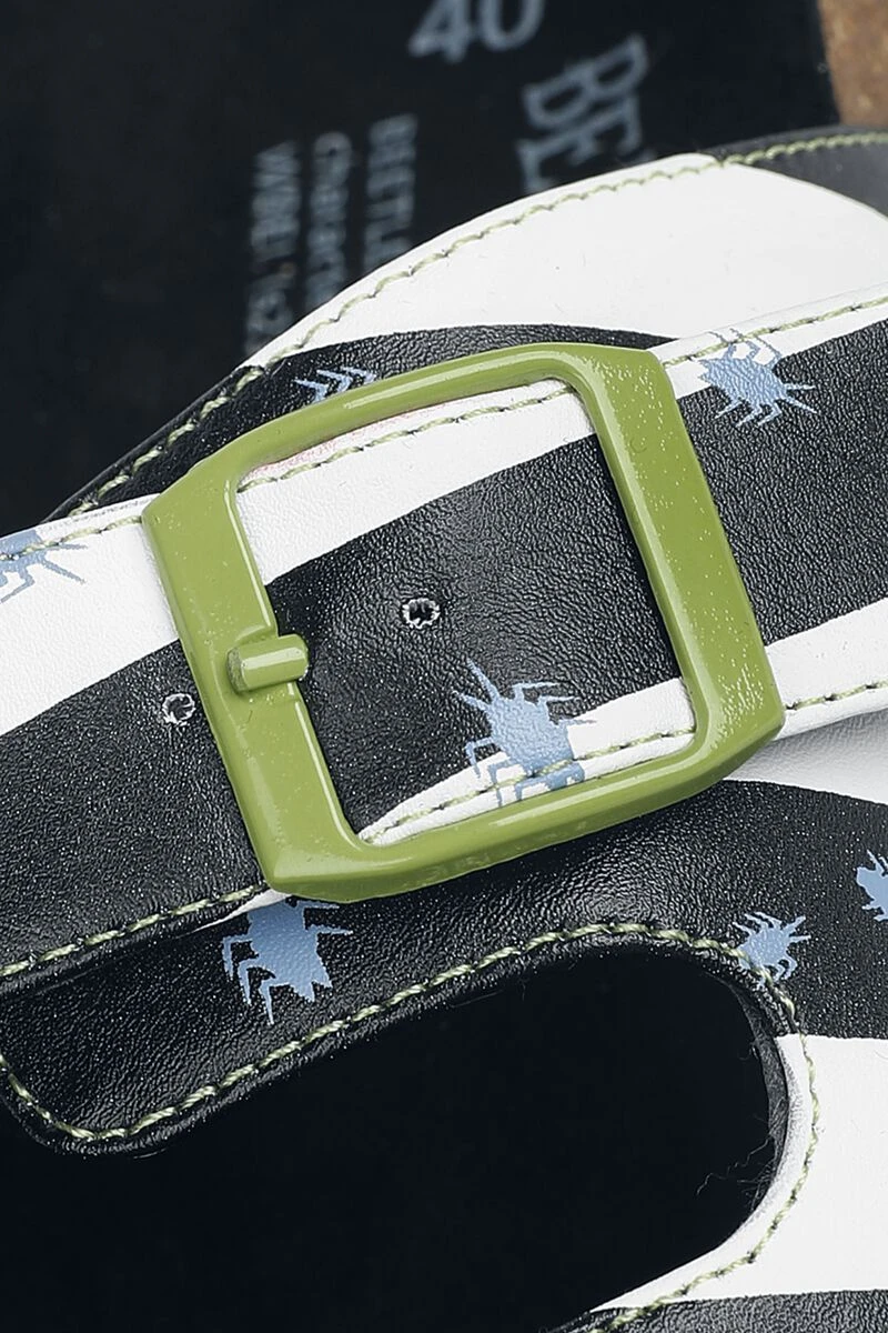 "Beetle" Sandal Black-white By Beetlejuice - Image 7
