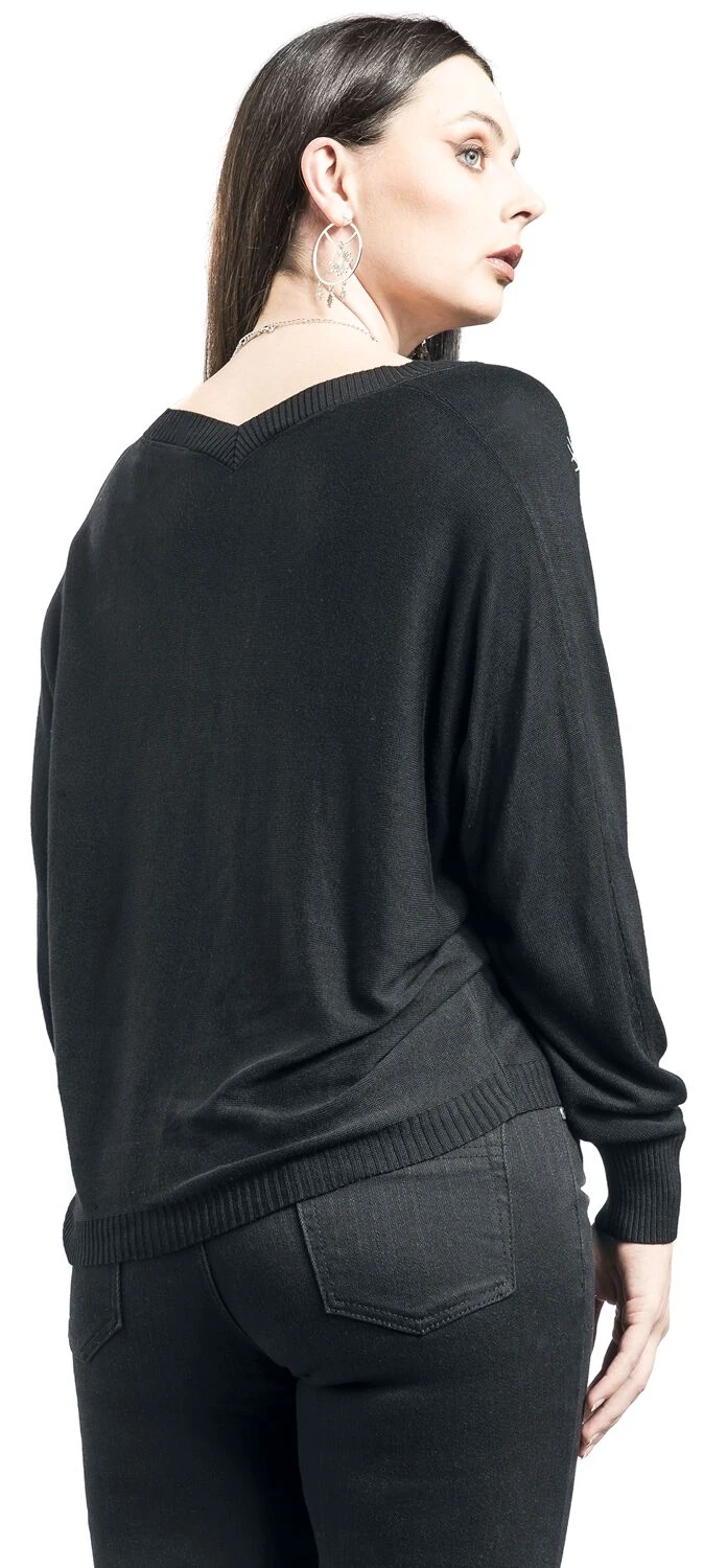 "Way Out Cardigan" Cardigan Black-white By Jawbreaker - Image 5