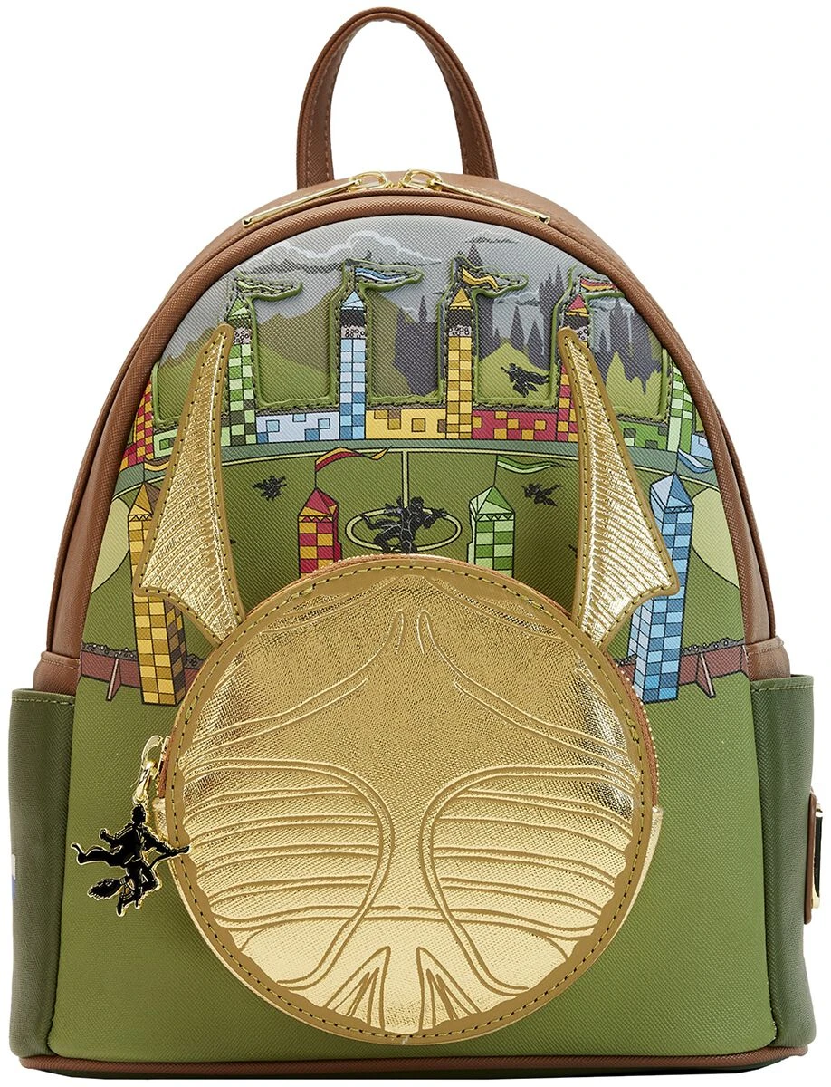 "Loungefly - Golden Snitch" Mini Backpacks By Harry Potter - Image 2