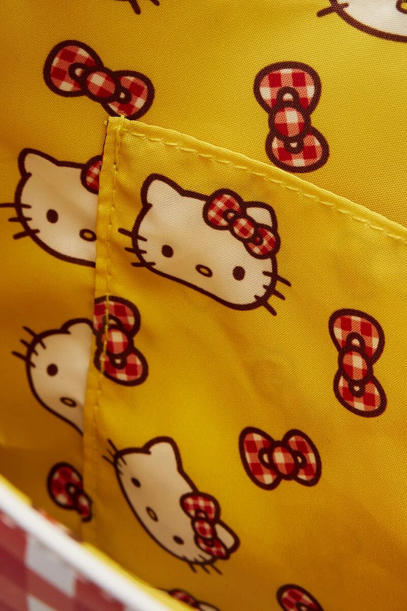 "Loungefly - Hello Kitty Gingham" Handbag By Hello Kitty - Image 5
