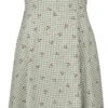 "‘Day Of Love’ Cherry Dress" Medium-length Dress Green-white By Banned Retro