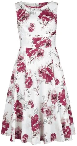 "Idril Floral Swing Dress" Medium-length Dress Multicolour By H&R London