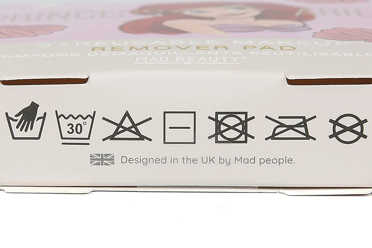 "Mad Beauty - Reusable Makeup Removal Pads" Cosmetics White-pink By The Little Mermaid - Image 4