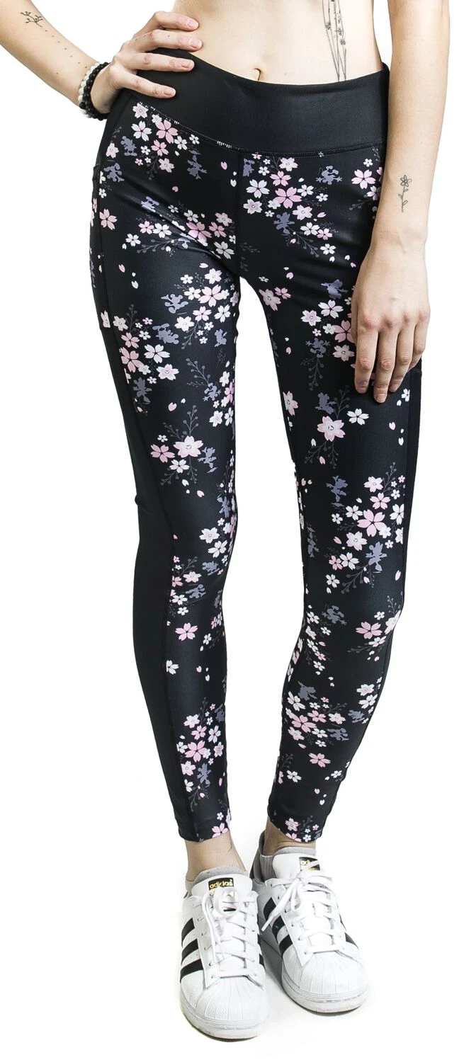 "Floral Minnie" Leggings Multicolour By Mickey Mouse - Image 4