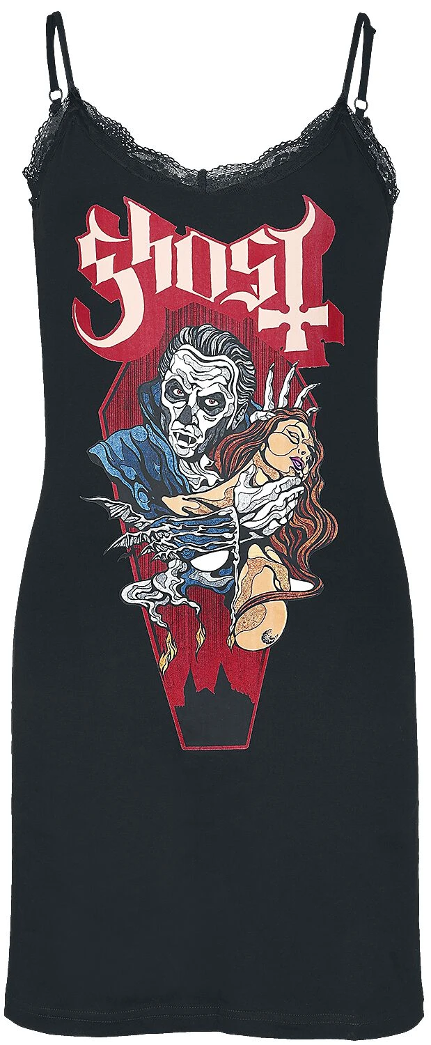 "EMP Signature Collection" Short Dress Black By Ghost