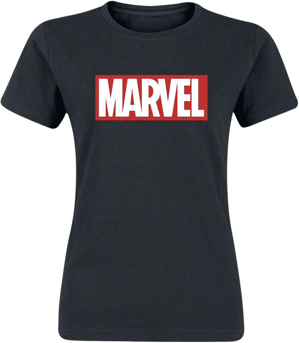 "Logo" T-Shirt Black By Marvel