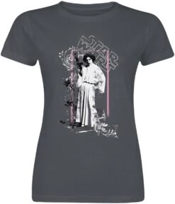 "Leia" T-Shirt Grey By Star Wars